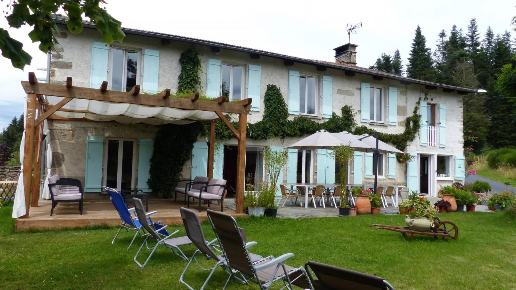 La Ferme Du Garnasson Otel Doranges Dış mekan fotoğraf