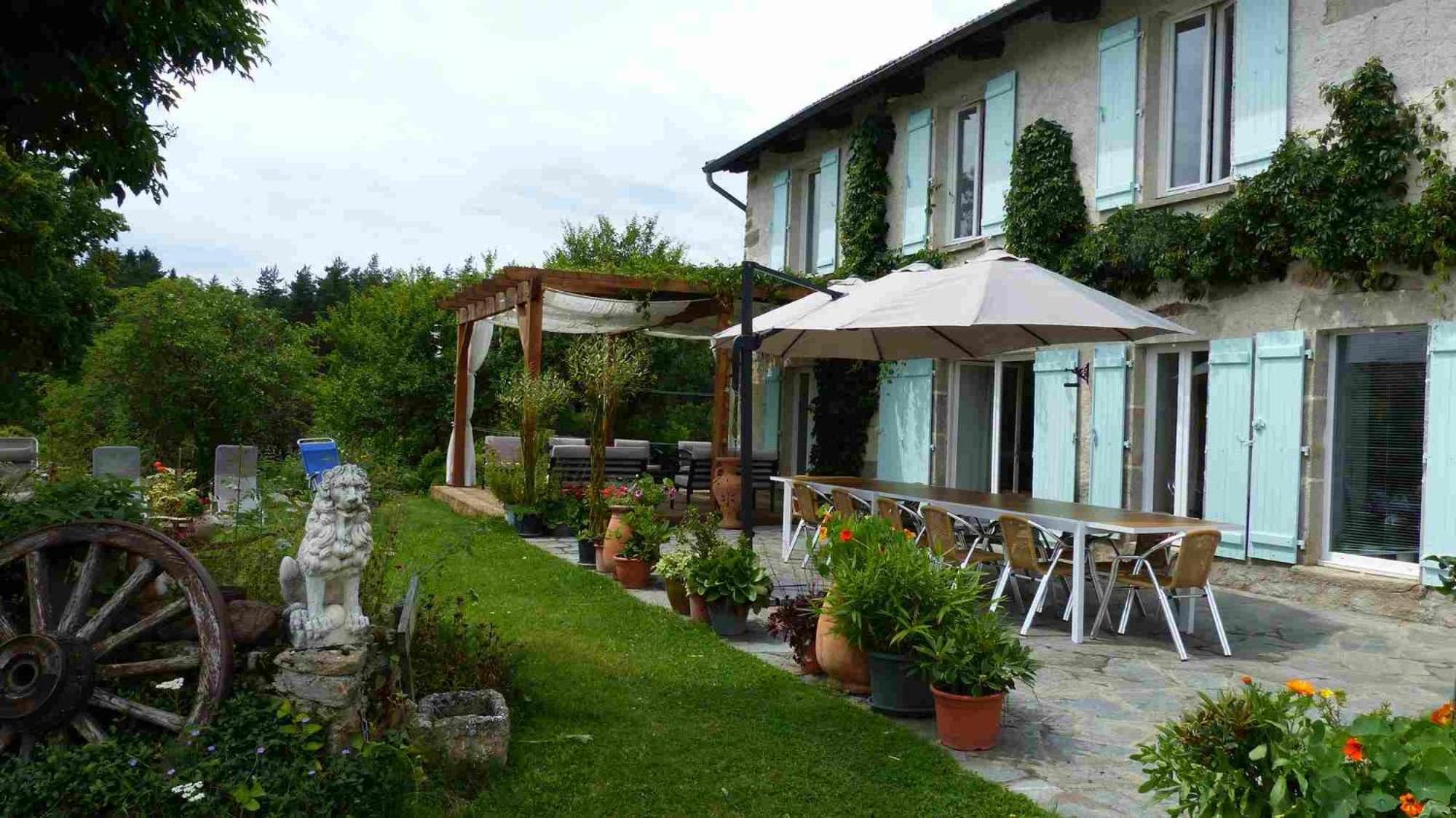 La Ferme Du Garnasson Otel Doranges Dış mekan fotoğraf
